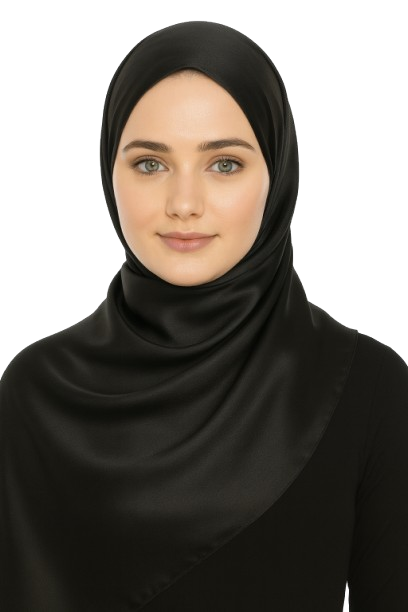 Premium-Silk-Satin-Matte-ScarfhijabStollerShawlBlack-and-Multiple-Colours