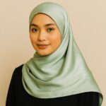 Satin matte plain premium scarf, hijab, and shawl for women and girls, available in multiple solid colour, soft and lightweight.